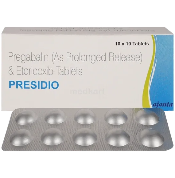 presidio tablet 10's